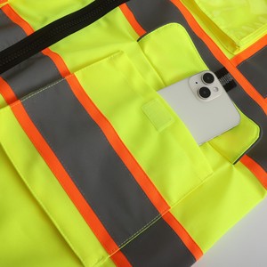 Ruiyi Security Safety Vest HVW840 Lined Reflective <b>Work</b> <b>Clothes</b> For <b>Construction</b> And Warehouse Use - Product Image 2