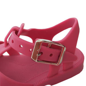 Sandalias de PVC <span class=keywords><strong>Rosa</strong></span> niñas Gowalk de playa al aire libre de agua zapatos de gelatina - Product Image 4