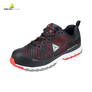 DELTA SPORT S1P HRO Noir Rouge Anti-Smash Chaussures de Sécurité 300 ℃ Résistant au Contact Thermique Embout en Acier Antidérapant Construction de Travail - Product Image 5
