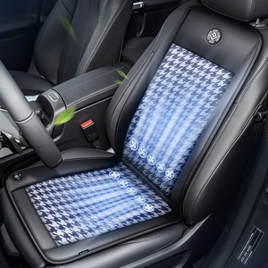 Anjuny Ventilation Seat Cushion 12/24V Seat Covers Summer <strong>Used</strong> Seat Cushion Cover with 10pcs Fans Cooling Car Mat - Product Image 4