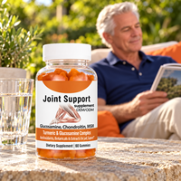KUNYON Gummies de soutien articulaire OEM avec Glucosamine, Chondroïtine, MSM et Curcuma pour adultes, 60 unités