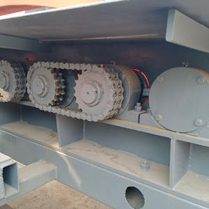 เครื่องป้อนแบบสั่นสะเทือนขนาดใหญ่ 900 ตัน/ชม. พร้อมตะแกรงกรองแบบลูกกลิ้ง ขับเคลื่อนด้วยมอเตอร์สี่ตัว สำหรับแยกวัตถุดิบ หินบด และแร่สำหรับงานเหมือง - Product Image 4