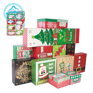 Customized <strong>Square</strong>/Rectangle Christmas Gift Box Cardboard Recycled Luxury Jewelry Chocolate Candy Coated Paper Packaging - Product Image 4