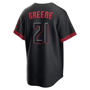 Ensemble d'uniformes d'équipe de baseball et softball personnalisés Maillots en polyester respirants Garçons Chemises brodées grande taille - Product Image 1