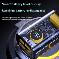 Banco de Energía Portátil de Plástico en Oferta, 10000 mAh, Carga Rápida, Gran Capacidad, Cable Integrado, Logotipo Personalizado