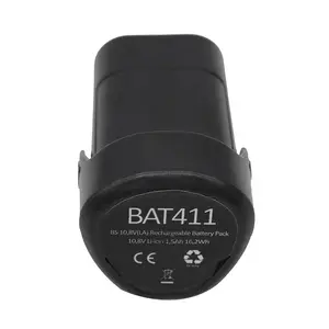Bat411 전동 공구 Boschs 10.8V/12V 2000mAh 리튬 이온 무선 드릴 배터리 2 607 336 013 336 014 2 607 336 333 L10 용 배터리