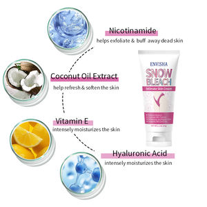 OEM ODM Gladmakende Verlichtende Crème voor Gezicht, Lichaam en Intieme Delen, Bleekcrème voor Witte Huid - Product Image 4