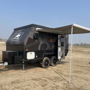 Camper plegable todoterreno de lujo con tienda impermeable para acampar al aire libre y series de autocaravanas de viaje - Product Image 4