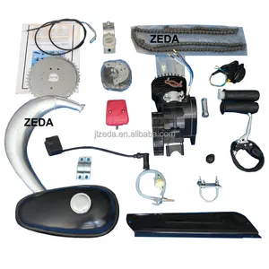 เครื่องยนต์จักรยานเบนซิน ZEDA 2 Stroke 80cc เครื่องยนต์จักรยานมอเตอร์2 Tempos