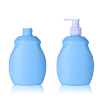Bouteille de gel douche pour enfants, pompe en plastique HDPE, corps personnel, cheveux, soins de la peau, shampoing, savon, produits de salle de bain en gros, bouteille
