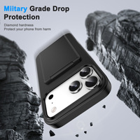 Nouvelle coque de téléphone portable RUIZHILONG Sports Design, prix usine, PC+TPU, antichoc, haute qualité, avec fente pour carte et support intégré