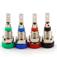 Connecteur de panneau à pointe de 2 mm Amass 24.103, soudure, borne à 2,8 broches, connexion en cuivre pur nickelé, boîtier en plastique PA authentique