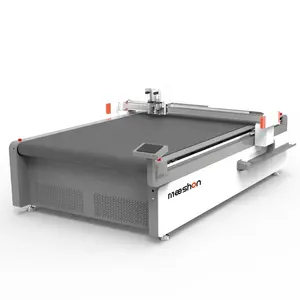 Meeshon Pvc Gecoate Textielsnijder Digitale Flatbed Snijmachine Voor Geluidsisolatieplaat