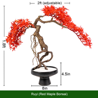 Bonsaï artificiel de pin de style chinois, arbre d'accueil écologique pour intérieur, hôtel, bureau, hall, Zen, Noël, Nouvel An, Remise de diplôme
