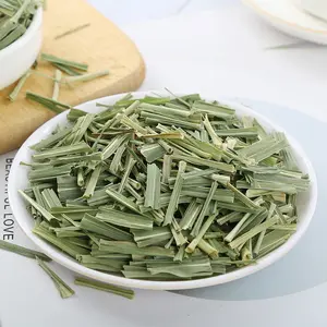 1 kg/kantong bahan baku Lemon rumput teh potong Lemongrass setrip teh herbal Cina