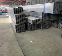 Profilé en C perforé galvanisé à chaud YMHD, résistant aux vents de 60 m/s et aux charges de neige de 1,4 KN/M2, pour la construction de supports photovoltaïques.