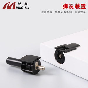 Bandeja de plástico compuesto Ming Xin con soporte oculto para armario, mueble de guardarropa, fácil instalación - Product Image 5
