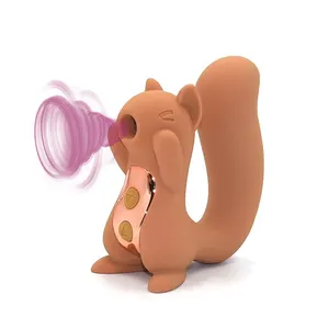 Wholesale Usb Charging Vagina Masturbator Female Strong Suction Clitoral Sucking Sex Toy Squirrel Vibrator