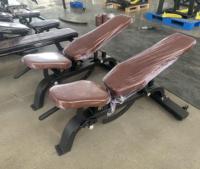 Banc de musculation pliable et réglable, équipement de salle de sport commercial pour la musculation et le bodybuilding