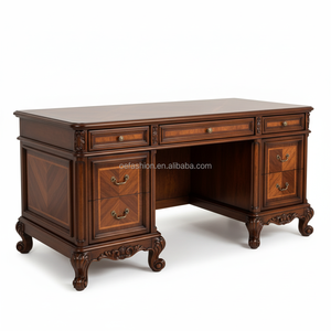 Juego de Sofás de Lujo para Sala de Estar, Estilo Rococó Francés, Tallados a Mano, con Terciopelo, para Vestíbulo de Hotel, OE-FASHION - Product Image 6