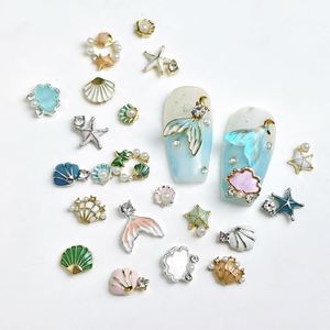 Boîte de 12 compartiments de paillettes pour nail art, décorations de Noël 3D, autocollants brillants pour manucure, paillettes pour la beauté des ongles - Product Image 1