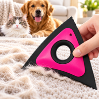 Brosse pour animaux de compagnie, kit de dépoussiérage et d'élimination des poils, outil pour chien, peigne pour chat, outil pour chat, nettoyeur pour chien, grattoir, dispositif anti-poils pour voiture, Hors Per Heir