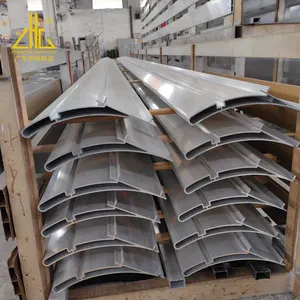 Foshan Fabriek Gratis Monster Geëxtrudeerd Geanodiseerd Vleugelprofiel Blad Aluminium Profiel Voor Architecturale