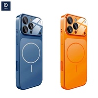 Nouveau deuxième changement PC étui de téléphone magnétique mat pour iPhone 17 Pro Max 17 Air avec Film de protection de caméra HD pour iPhone 16 15 14