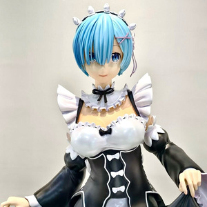 รูปปั้นเรซิ่นขนาดเท่าคนจริง รีม จากอนิเมะ ชีวิตในโลกต่างแดน ขายส่ง - Product Image 6
