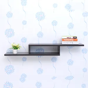 Simple and beautiful living room bedroom video hanger L-shaped wall TV cabinet rack