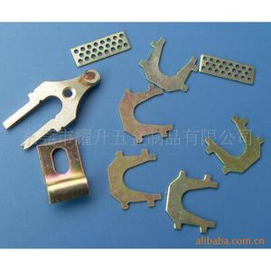 Stainless Steel <b>Spring</b> <b>Clips</b> Brackets Metal Stamping Parts 89x12mm For Electronics Enclosures - Product Image 2
