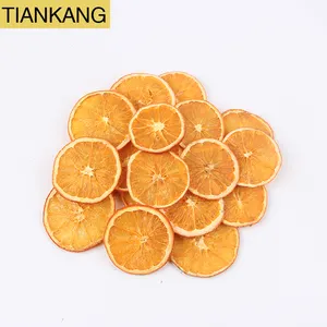 Chinese Origin High Quality Complete Round Dry Fruits Factory Supply Low Cheap Wholesale Dried Orange Slices For Tea Drinking