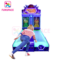 Funspace Indoor : Nouvelle machine de jeu d'arcade de bowling à écran vidéo pour 2 joueurs, à monnayeur, pour centre de jeux
