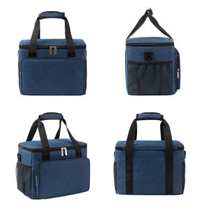 Высококачественная изолированная сумка для пикника, большая емкость, Экологичная Портативная сумка для покупок, сумка для еды с теплоизоляцией, большая сумка-холодильник - Product Image 6