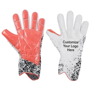 Gants de gardien de but de haute qualité, en cuir PU, antidérapants, respirants, avec fermeture auto-agrippante, unisexe - Product Image 1