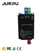 Mini Nodo Óptico FTTH, Nodo de Fibra Óptica CATV WDM con 2 Entradas/Salidas RF
