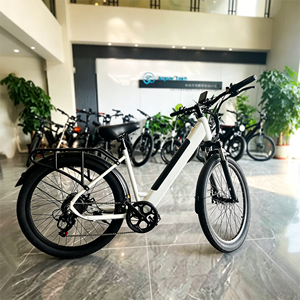 <span class=keywords><strong>Vélo</strong></span> <span class=keywords><strong>électrique</strong></span> de ville, moteur sans balais 250W, <span class=keywords><strong>batterie</strong></span> lithium 36V, cadre en acier haute teneur en carbone de 26 pouces, suspension avant, freins à disque, ville - Product Image 2