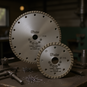 Disque diamanté Turbo Unieco 230 mm 115 mm pour la découpe des métaux - Product Image 3