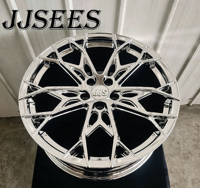Jantes forgées sur mesure, jantes 5x4.5 style Super RS polies, 19, 20, 21, 22 pouces, compatibles avec F430 Panamera Wheel Tycan Macan