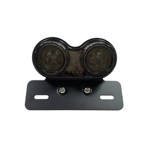 Feux de signalisation LED modifiés pour moto, feux <span class=keywords><strong>arrière</strong></span> circulaires rétro, feux de freinage pour <span class=keywords><strong>Harley</strong></span> - Product Image 2