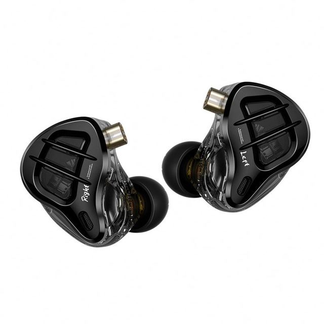 KZ ZAR Metal Earphones 1DD+7BA Hybrid Technology HIFI Bass Earbuds in Ear Monitor Headphone Sport Noise Cancelling Headset