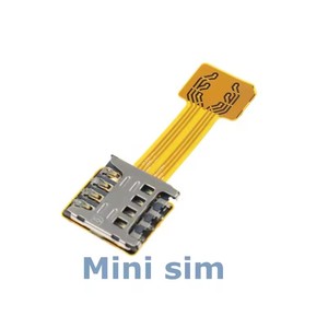 38mm New đôi dual Sim Thẻ Micro SD Adapter cho Android Extender 2 Micro Sim Adapter cho Xiaomi Redmi cho Samsung điện thoại - Product Image 3
