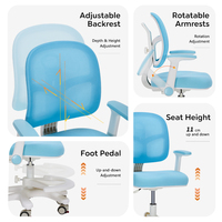 Chaise d'apprentissage ergonomique portable en plastique pour enfants, anti-cyphose, réglable en hauteur, idéale pour la gym - Vente en gros