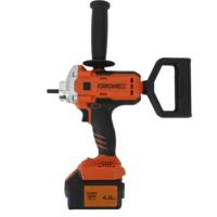 Vibrateur à béton sans balais KAFUWELL PA6282H 20V avec batterie lithium 4Ah, interrupteur à palette, outil professionnel industriel en stock