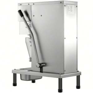 Machine à crème glacée dure commerciale en acier inoxydable 16-20L/h capacité à faible bruit nouveau sirop de crème glacée et maïs/lait/eau Compatible - Product Image 4