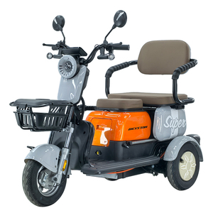 Üç Tekerlekli Elektrikli Triportör Şişman Lastikli Brezilya Katlanır İki Kişilik Üç Tekerlekli Triportör Yetişkin Triportör <span class=keywords><strong>Scooter</strong></span> - Product Image 3