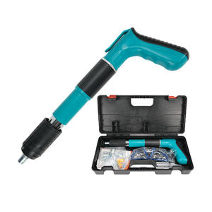 Mini <span class=keywords><strong>Clavadora</strong></span> Neumática Silenciosa con Escape Integrado para Instalación de Soportes de Aire Acondicionado, Acero Inoxidable, Capacidad para 100 Clavos - Product Image 1