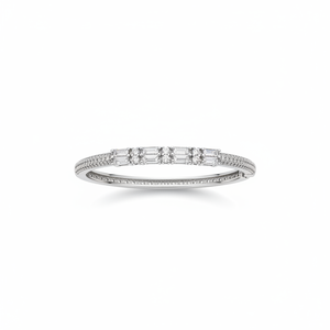 BSUMTB044 925K Sterling Silver Design Bracelet with Zircon <b>Gold</b> <b>Number</b> Pattern for Wedding Party Engagement Anniversary Gift - Product Image 2