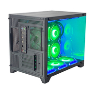 PCOOLING Nuevo Diseño Atx Pc Gabinete Alta Calidad Gaming Computer Cases En Stock Fan Gaming Case Pc Computer Cases