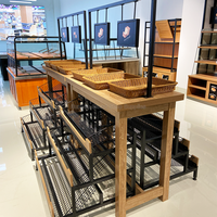 Étagère de présentation de boulangerie en bois de nouveau design, modèle de présentoir de boulangerie en bois, armoire, présentoir à biscuits